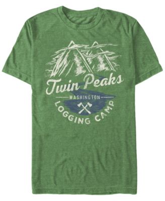twin peaks button up shirt
