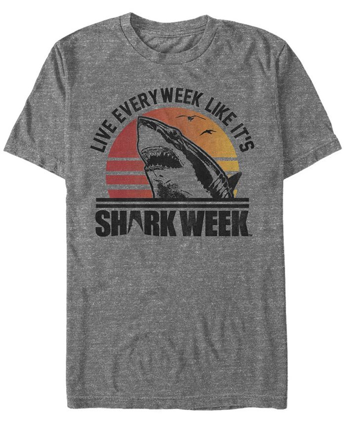 Shark Week Discovery Channel Men's Live Like It's Shark Week Short