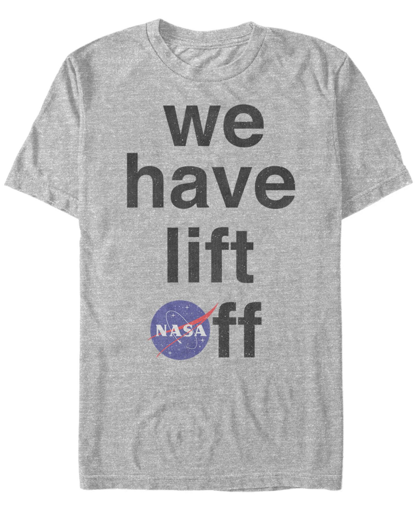 Мужская футболка Fifth Sun NASA We Have Life Off Logo Short Sleeve, цвет: Athletic H — фото 1