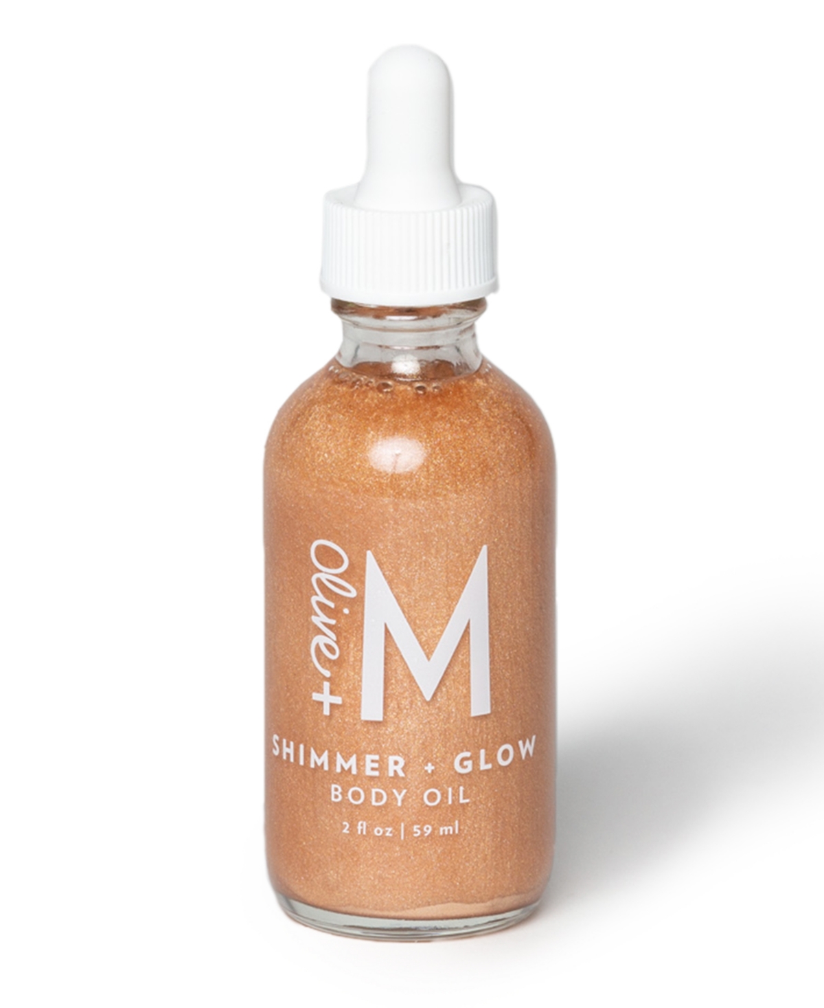 Shimmer + Glow Body Oil, 2 Oz. - Champaign