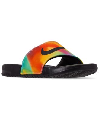 women's nike benassi jdi print sport slides