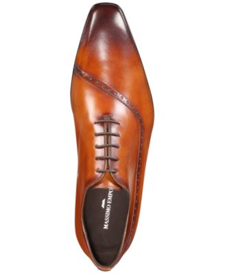 Massimo Emporio Men's Oblique Whole Cut Oxfords