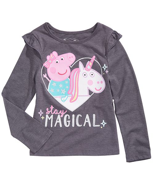 Peppa Pig Little Girls Stay Magical T Shirt Reviews Shirts Tops