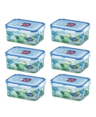Lock n Lock Easy Essentials Rectangular 20-Oz. Food Storage Container, Set of 6