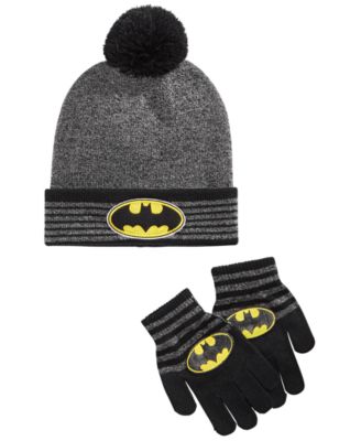 batman hat and glove set