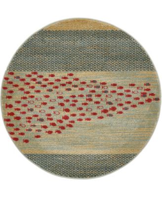 Bayshore Home Ojas Oja1 Light Blue Area Rug Collection
