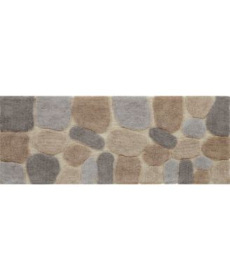 Pebbles Plush Bath Runner, 24" x 60"