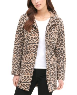 Levi's Women's Printed Cotton Hooded Jacket
