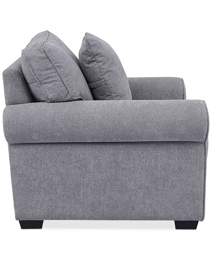 Furniture Ladlow 65" Fabric Loveseat, Created for Macy's & Reviews