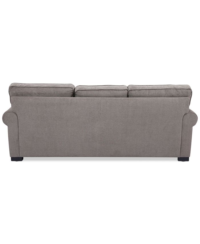 Furniture Ladlow 90" Fabric Roll Arm Sofa, Created for Macy's & Reviews