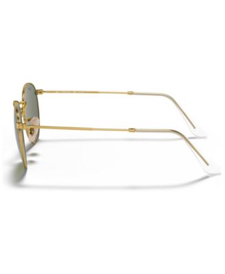 ROUND METAL Polarized Sunglasses, RB3447 50