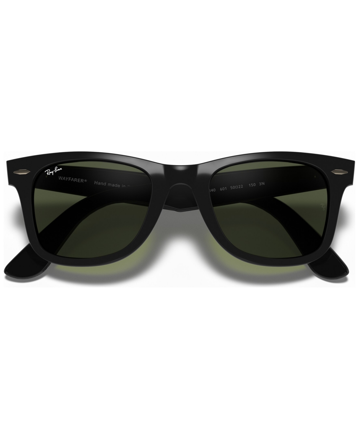 Ray Ban Polarized Sunglasses , Rb4340 Wayfarer Ease In Black,green