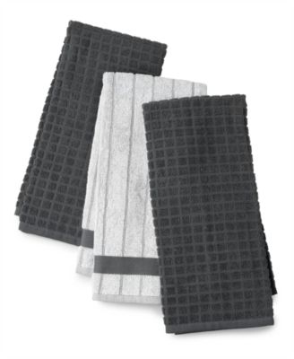 Goodful - Charcoal-Infused Kitchen Towels, Set of 3