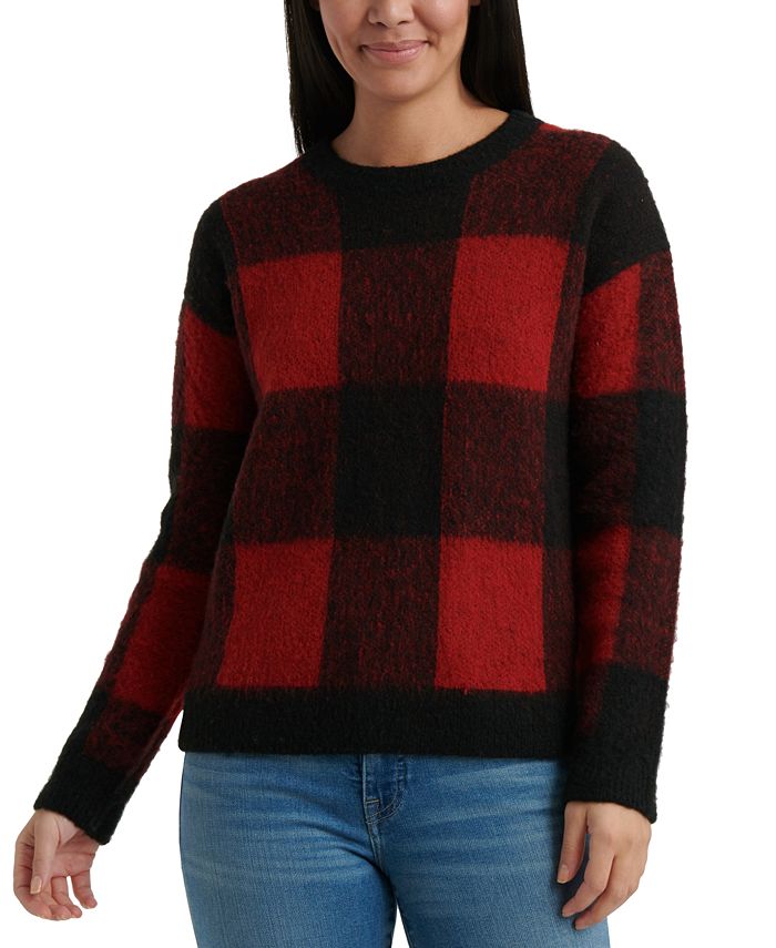Buffalo print sweater discount