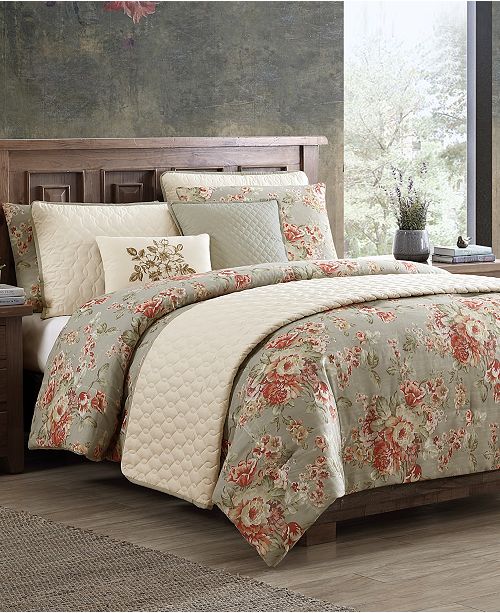 Hallmart Collectibles Nicas 8 Pc Queen Comforter And Quilt Set