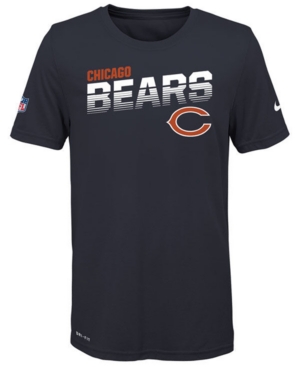 Nike Big Boys Chicago Bears Sideline T-Shirt