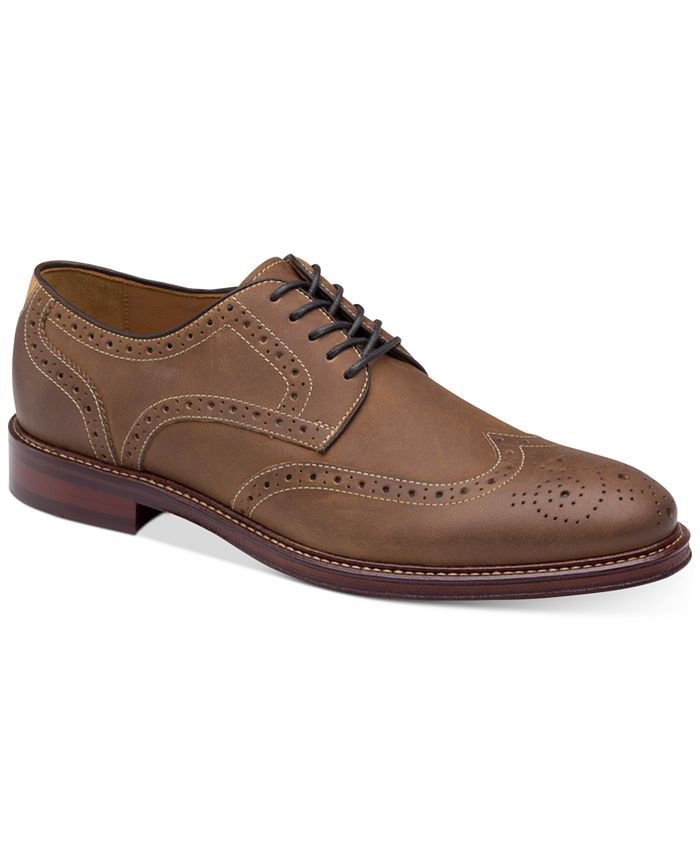 Johnston Murphy Men s Warner Wingtip Oxfords Macy s