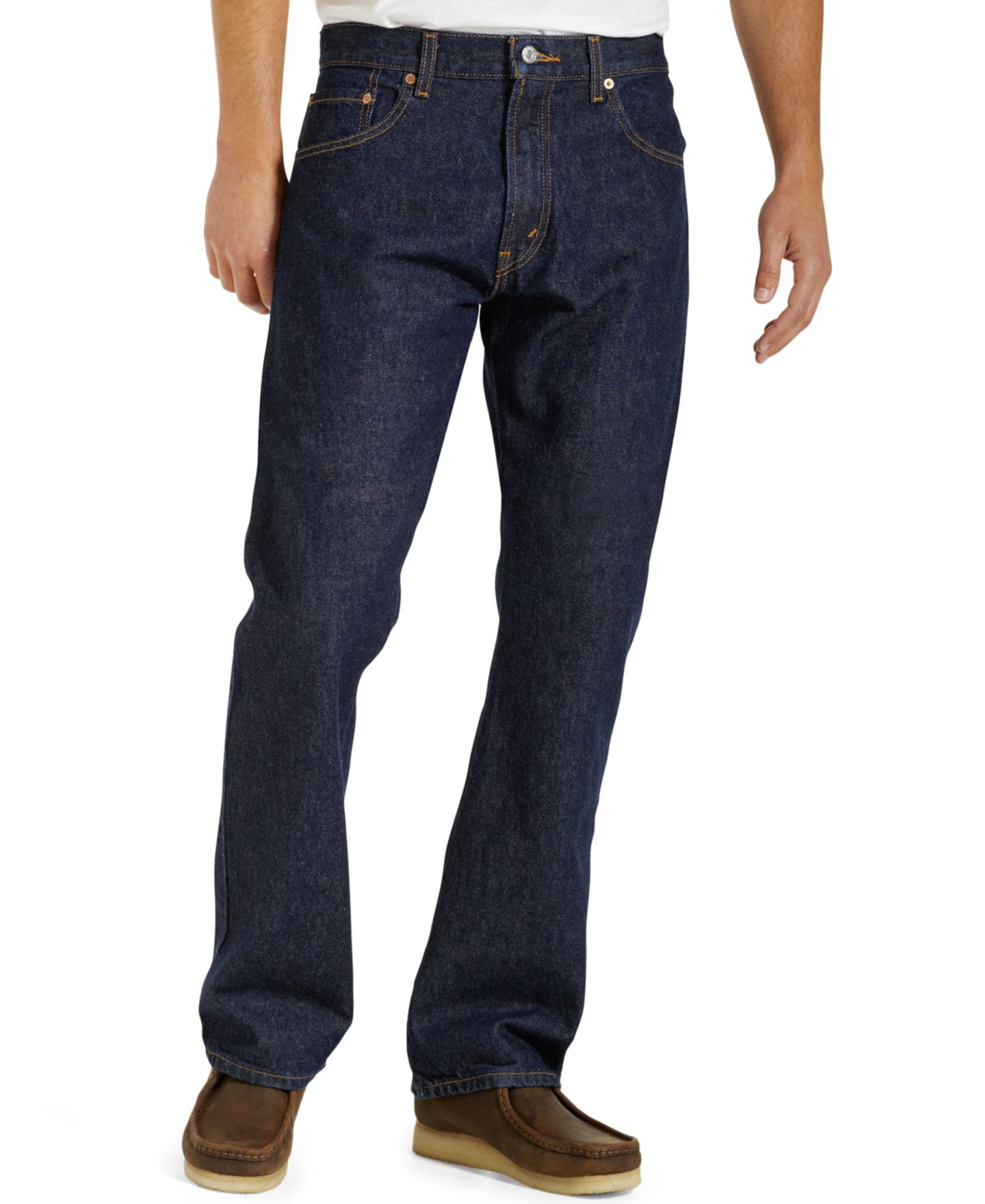 Мужские джинсы Levi's ® 517™ Authentic Bootcut, цвет: Rinse — фото 1