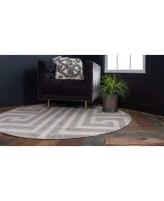 Bayshore Home Anzu Anz1 Area Rug Collection In Gray