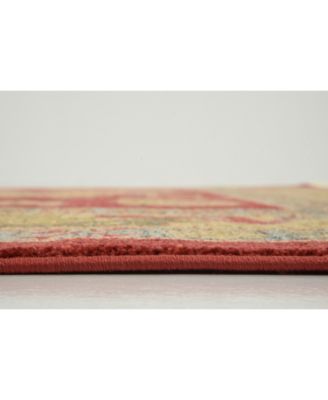 Bayshore Home Harik Har1 Red Area Rug Collection