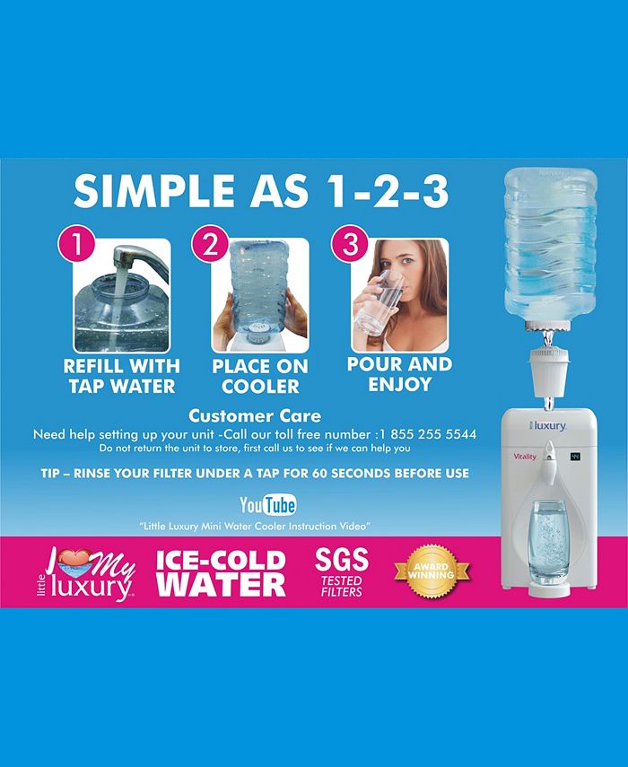 Little Luxury Vitality Mini Water Cooler Macy's