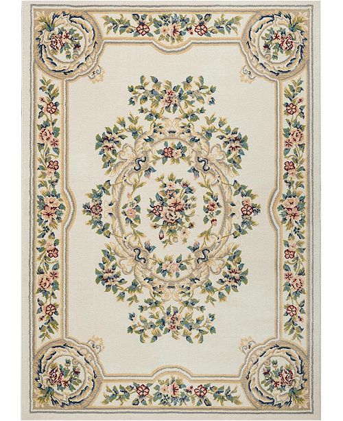 Nourison Juliette Jul01 Ivory 8 10 X 11 10 Area Rug Reviews Rugs Macy S