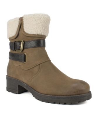 white mountain ankle boots