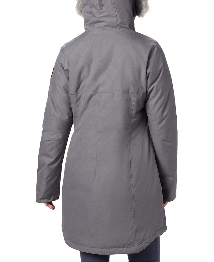 brown columbia rain jacket