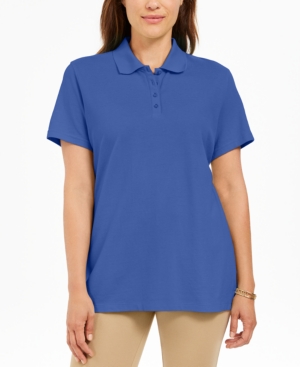 Karen Scott Cotton Polo Top Created For Macy's