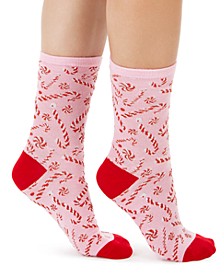 Women's Holiday Crew Socks, Created for Macy's 