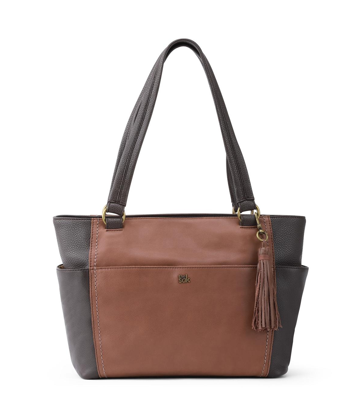 Shop The Sak Ashby Leather Tote In Black