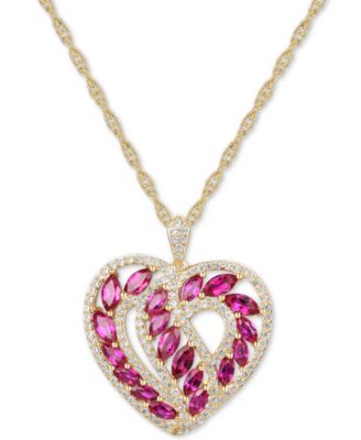 macys ruby pendant