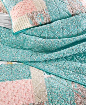 Martha Stewart Collection Southern Living Patchwork Full Queen Quilt, Created for Macy's