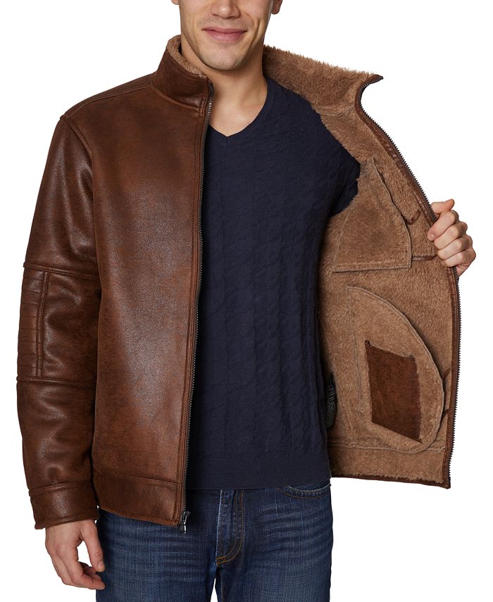 Buffalo David Bitton Men's FauxShearling Jacket Macy's