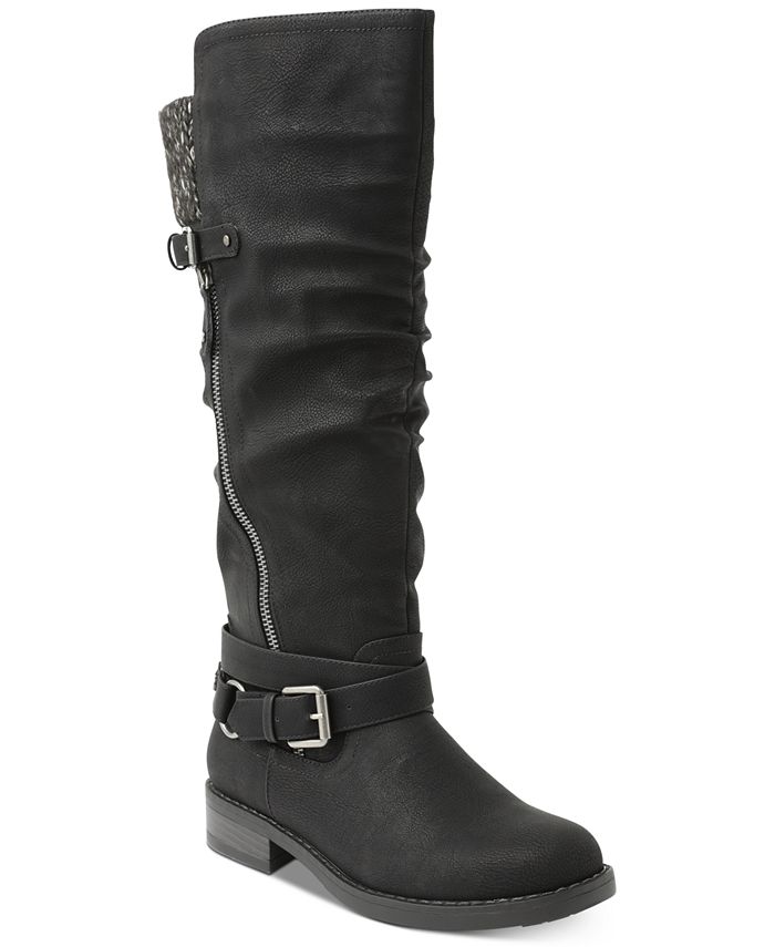 XOXO Miles Wide Calf Tall Riding Boots & Reviews - Boots - Shoes - Macy's