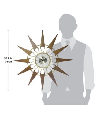 Starburst Wall Clock