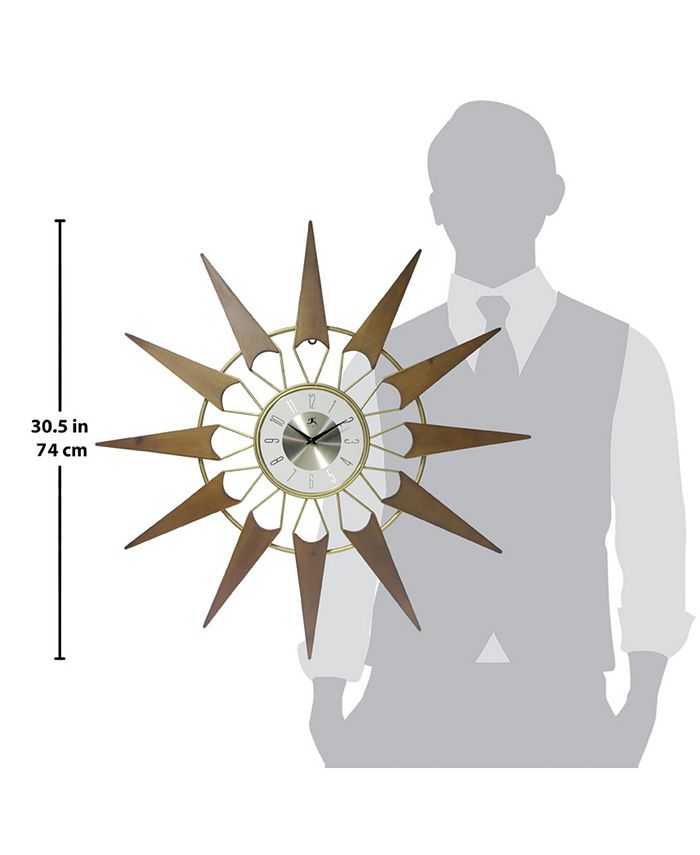 Infinity Instruments Starburst Wall Clock Macy's