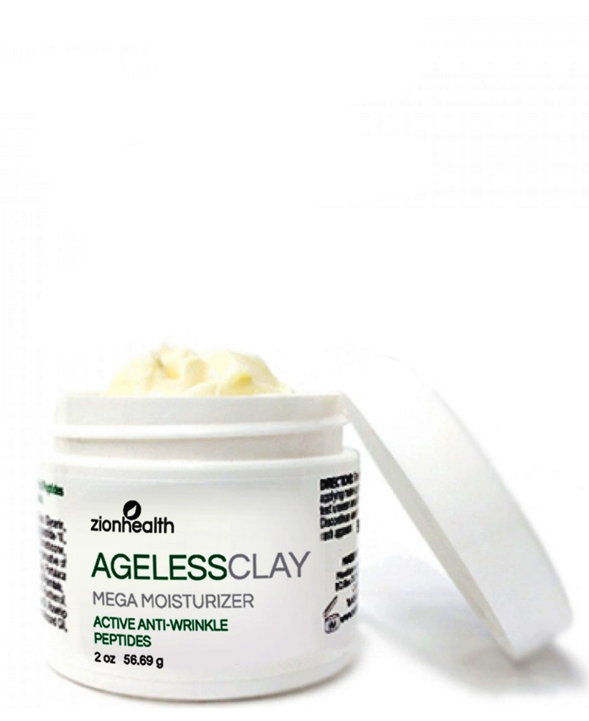Ageless Clay Anti-Wrinkle Cream with Active Peptides - No COLOR