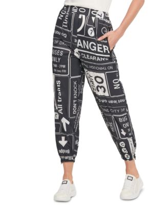 printed jogger