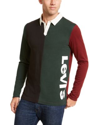 levi's long sleeve polo shirt