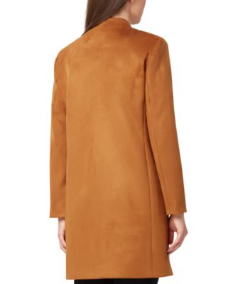 Tahari ASL Faux-Suede Topper Jacket