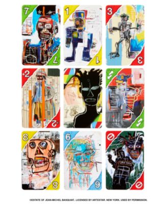 Mattel UNO Artiste Series No. 1, UNO® Card Game Featuring Jean-Michel Basquiat, with 112 Card Deck