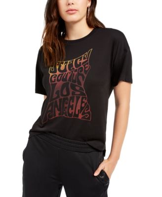Juicy Couture - Ombr&eacute; Logo Graphic T-Shirt