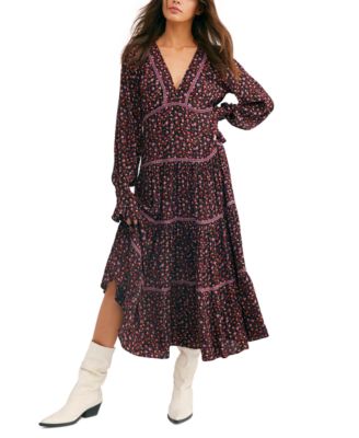 Free People - Take A Little Time Midi Dress