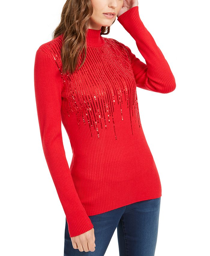 Sparkly sweaters hotsell at macy's