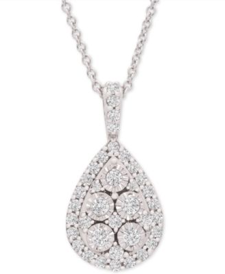 macy's diamond necklace sale