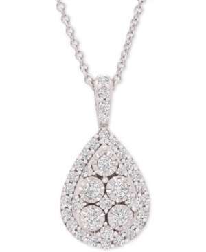 image of Diamond Teardrop Cluster 20