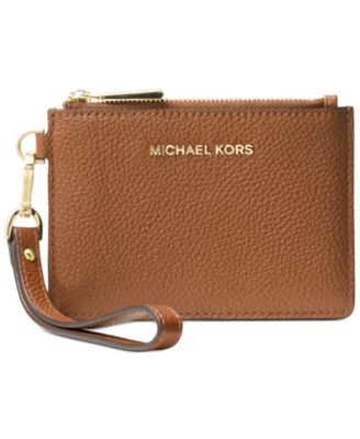 michael michael kors leather coin purse