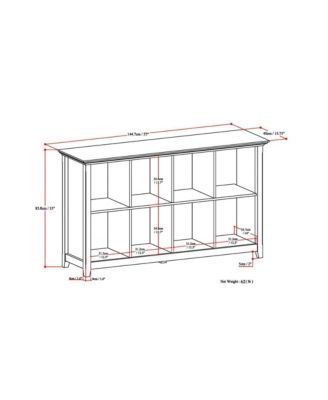 Amherst 8 Cube Table