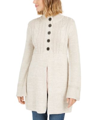 Style & Co - Cable-Knit Cardigan, Created For Macy's